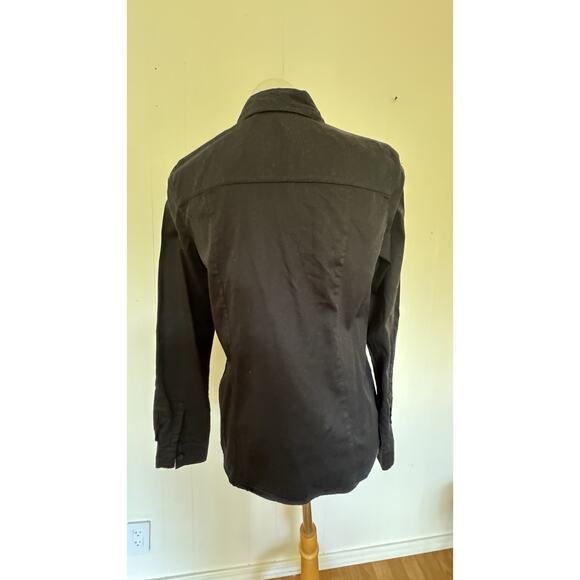 Michael Kors Shirt Womens 6 Medium Button Up Long Sleeve Collared Pocket Ladies - Picture 2 of 4